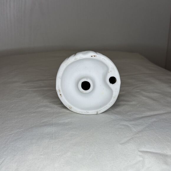 Vintage Collectible Porcelain Bald Old Man Seated with Music Box Hummel-like - Picture 5 of 6